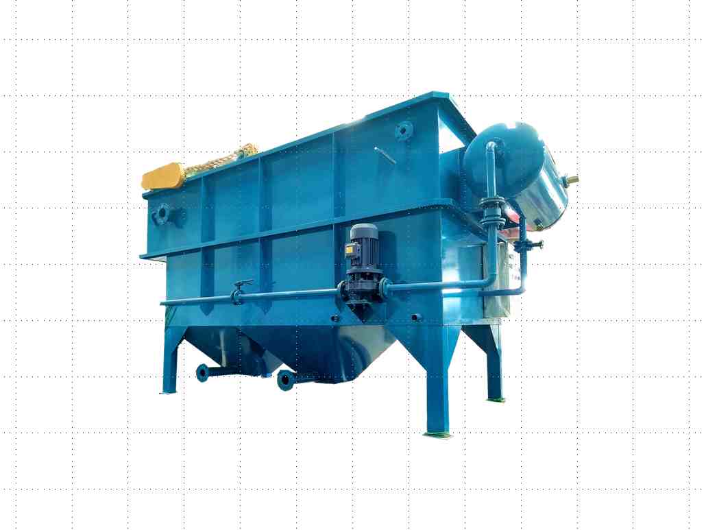 600噸廢水處理采用怎么樣的氣浮機(jī)？-樂中環(huán)保